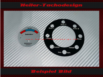 Tachoscheibe Kombiinstrument für Traktormeter Schlüter Super 450 550
