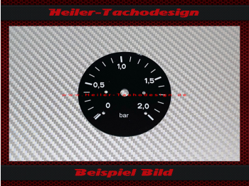 Pressure Gauge for Porsche 911 0 to 2.0 bar