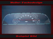 Speedometer dial + sticker for Chevrolet C10 1963 100 Mph...