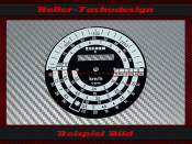 Tachoscheibe für Traktormeter Eicher 3048 3056 3066...