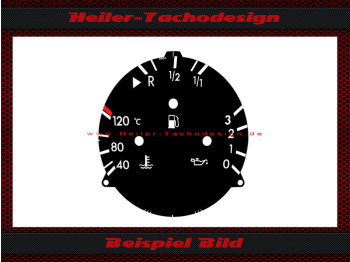 Temperature Fuel Oil Display for Mercedes SL W126 S Class