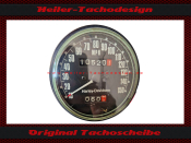Speedometer Sticker for Harley Davidson Sportster 1976...