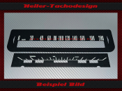 Speedometer sticker for Chevrolet Impala Bel Air Biscayne...