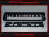 Speedometer sticker for Chevrolet Impala Bel Air Biscayne 1961 1962 120 Mph to 200 Kmh