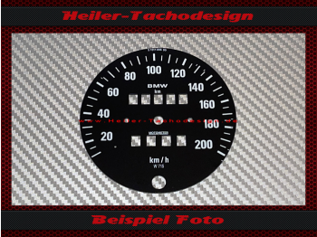 Speedometer Disc for BMW R100GS PD 1990 120 Mph to 200 Kmh