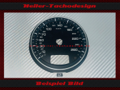 Speedometer Disc for Audi TT 8J 2007 160 Mph to 260 Kmh