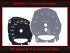 Speedometer Discs for Porsche Boxster S 981 Cayman S 718 190 Mph to 300 Kmh 9000 RPM