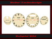 Tachoscheiben für Citroen AC4 1927 bis 1931 Jaeger...