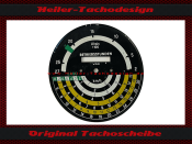 Tachoscheibe für Traktormeter VDO