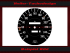 Speedometer Disc for Mercedes W107 R107 560 SL electronic Speedometer 260 Kmh