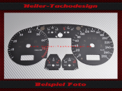 Speedometer Disc Audi S4 B5 Mph to Kmh