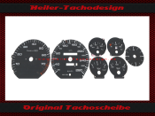 Tachoscheiben für Audi 100 C4 S6 280 Kmh