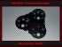 Kombiinstrument Zifferblatt für Ferrari F430 2004 bis 2009