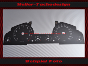 Speedometer Disc for VW Touareg 7L without Display 06 to 010 Facelift Mph to Kmh