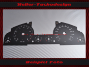 Speedometer Disc VW Touareg 7L  without Display 06 bis 010 Facelift Mph to Kmh