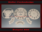 Speedometer Discs for Mercedes 230 170v W143 140 Kmh 2...