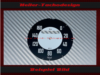 Tachoscheibe für BMW R12 Veigel 160 Kmh