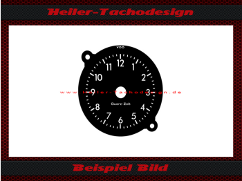 Uhr Zifferblatt für Opel Kadett C 10000 UPM