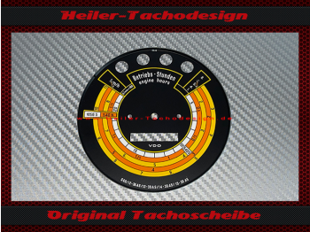 Tachoscheibe für Traktormeter Güldner G60 AS Schnellläufer