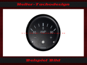 Amperemeter Disc  for VDO 60 0 60 47 mm