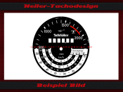 Traktormeter Speedometer Disc for Schlüter Super...