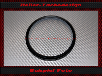 Schwarzer Frontring Tachoring für Harley Davidson Tacho Ø 116 mm