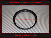 Schwarzer Frontring Tachoring für Harley Davidson Tacho Ø 116 mm