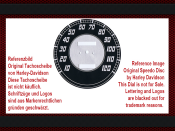 Speedometer Sticker for Harley 1941 to 1945 WLA...