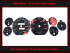 Speedometer Discs for Audi V8 D11 Typ44 1991 to 1994