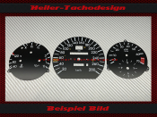 Set Speedometer Discs for Mercedes W124 E Class V8...