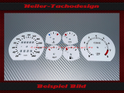 Speedometer Discs for Opel Corsa A Facelift 260 kmh with...