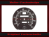 Speedometer Disc for Mercedes W124 E Class 160 Mph to 260 Kmh Seriennr. 124  542 124 69