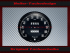 Speedometer Sticker for Jaeger UK Ø 104 mm 110 Mph to 180 Kmh SN 6146/00 1120