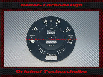 Speedometer Disc for Smiths 65 Mph to 110 Kmh SN 6401/00 1632