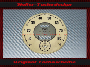 Speedometer Disc for Smiths UK 85 Mph to 140 Kmh x58948