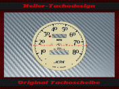 Tachoscheibe für Smiths UK 85 Mph zu 140 Kmh SN.5207/16