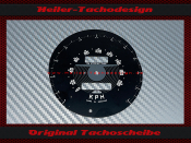 Speedometer Disc for Jaeger UK 190 Kmh SN.5353/02