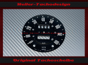 Speedometer Disc for Smiths UK 80 Mph to 130 Kmh SNT-6210/00