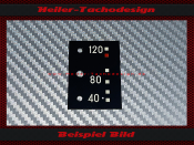 Mittelinstrumente Sticker for Mercedes W113 230 SL Pagode...