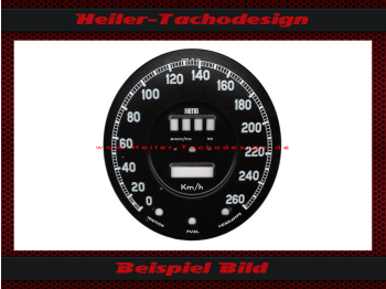 Tachoscheibe für Jaguar E Type S Type MARK ll Smiths UK SN-6332/02A