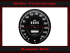 Tachoscheibe für Jaguar E Type S Type MARK ll Smiths UK SN-6332/02A