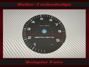 Drehzahlmesser Zifferblatt für Porsche 911 964 993...