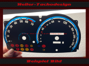 Speedometer disc for Opel Omega B OPC Design All scalings
