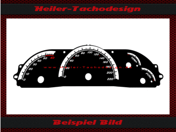 Tachoscheibe für Opel Vectra B Tacho 220 - DZM 6