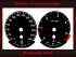 Speedometer discs for BMW E90 E91 E92 E93 260 Kmh 5500 UPM coolant temperature 50 90 130 degrees Celsius