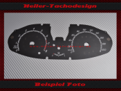 Tachoscheibe für Ford Fiesta Benzin 2015 120 Mph zu...
