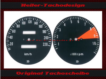 Tachoscheiben für Honda CB 500 K2 1974