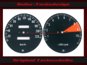 Speedometer Disc for Honda CB 500 K2 1974