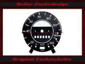 Tachoscheibe für Vw Käfer 1303 160 Kmh...
