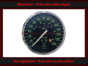 Speedometer Disc for BMW BMW R 80 R 100 W 773 140 Mph to...
